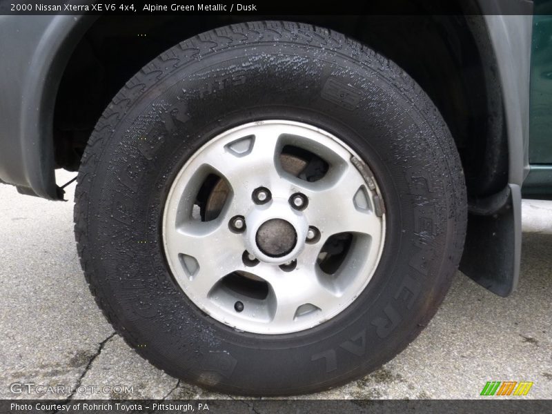 Alpine Green Metallic / Dusk 2000 Nissan Xterra XE V6 4x4
