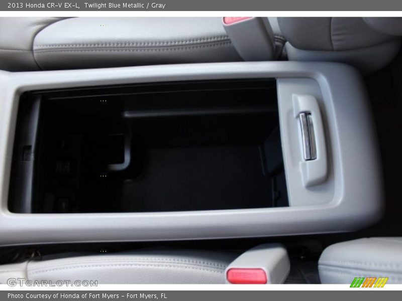 Twilight Blue Metallic / Gray 2013 Honda CR-V EX-L