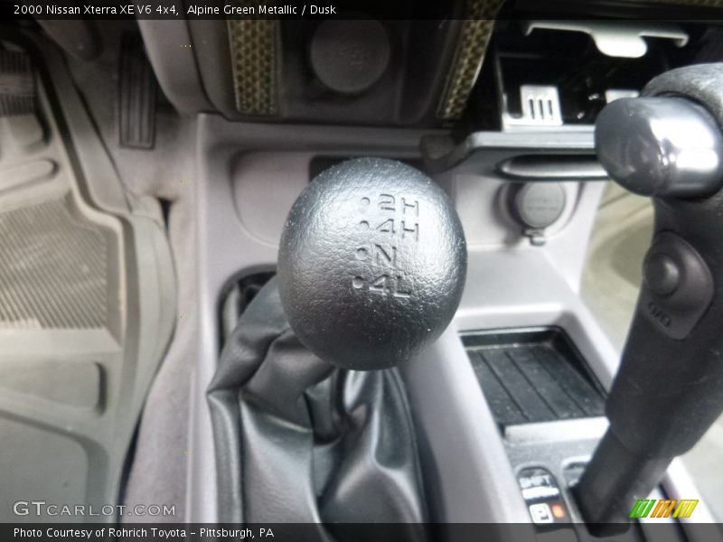 Alpine Green Metallic / Dusk 2000 Nissan Xterra XE V6 4x4