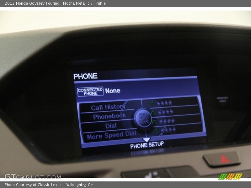 Mocha Metallic / Truffle 2013 Honda Odyssey Touring