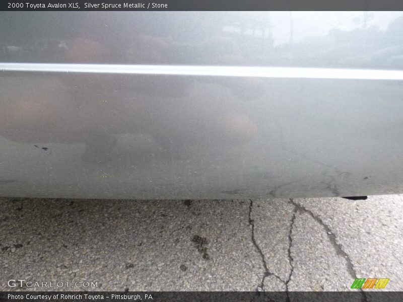 Silver Spruce Metallic / Stone 2000 Toyota Avalon XLS