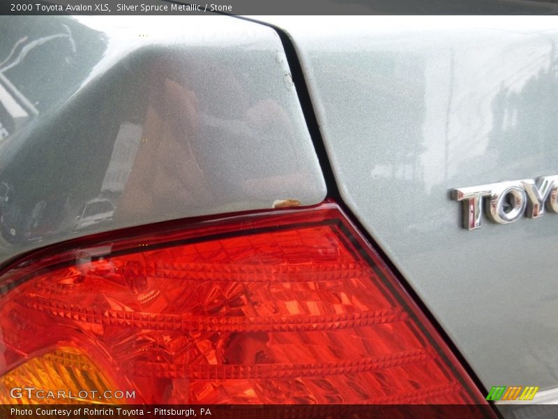 Silver Spruce Metallic / Stone 2000 Toyota Avalon XLS