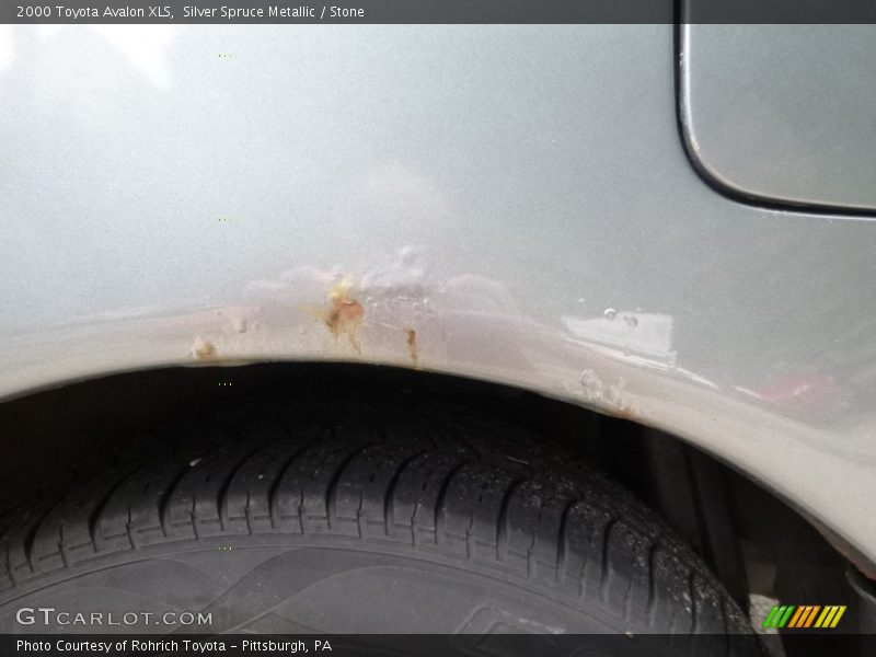 Silver Spruce Metallic / Stone 2000 Toyota Avalon XLS