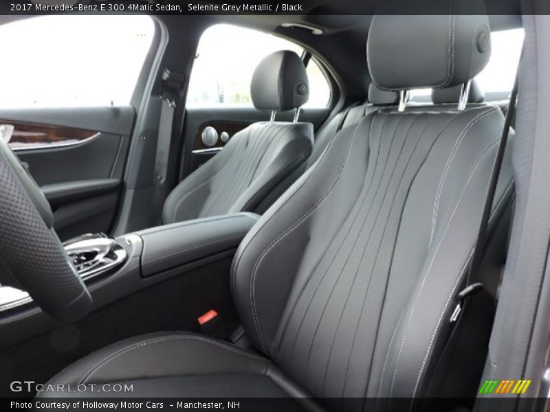 Selenite Grey Metallic / Black 2017 Mercedes-Benz E 300 4Matic Sedan