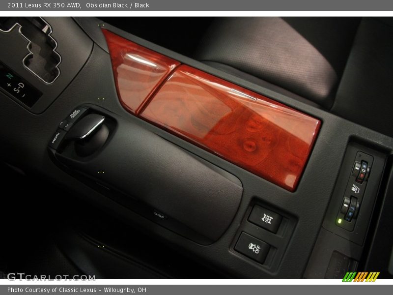 Obsidian Black / Black 2011 Lexus RX 350 AWD