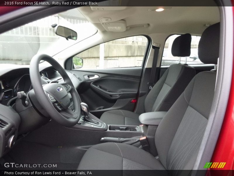 Ruby Red / Charcoal Black 2016 Ford Focus SE Hatch