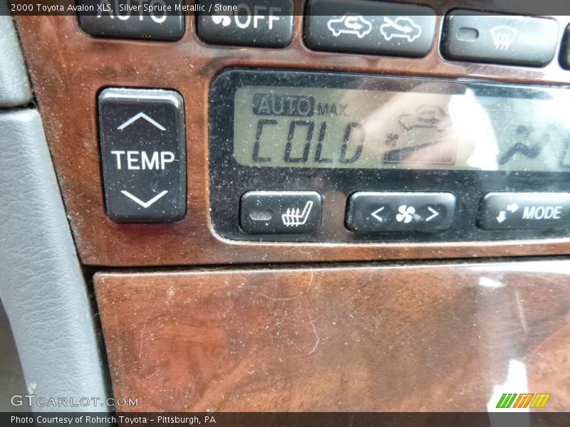 Silver Spruce Metallic / Stone 2000 Toyota Avalon XLS