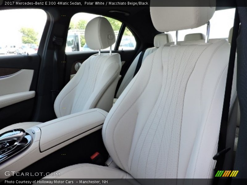 Front Seat of 2017 E 300 4Matic Sedan