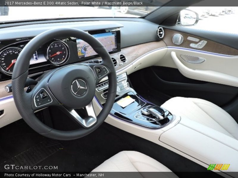  2017 E 300 4Matic Sedan Macchiato Beige/Black Interior