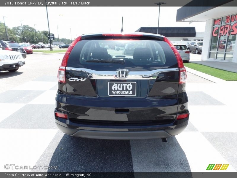 Crystal Black Pearl / Black 2015 Honda CR-V LX