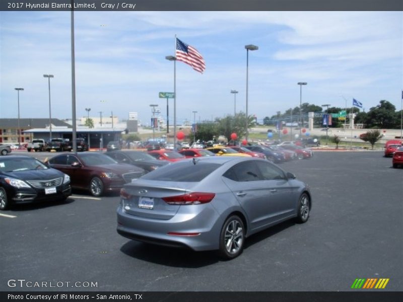 Gray / Gray 2017 Hyundai Elantra Limited