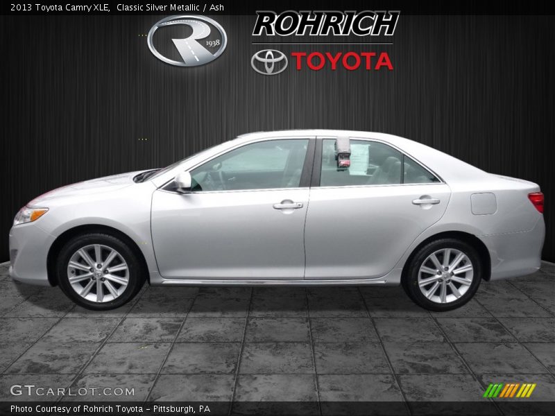 Classic Silver Metallic / Ash 2013 Toyota Camry XLE