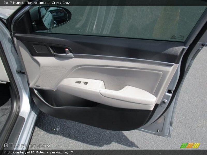 Gray / Gray 2017 Hyundai Elantra Limited