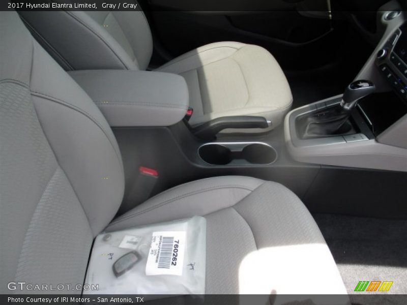 Gray / Gray 2017 Hyundai Elantra Limited