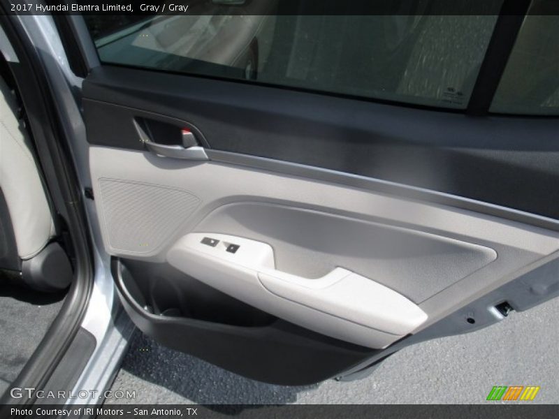 Gray / Gray 2017 Hyundai Elantra Limited