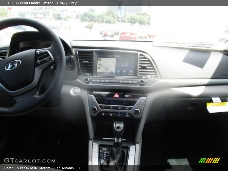 Gray / Gray 2017 Hyundai Elantra Limited