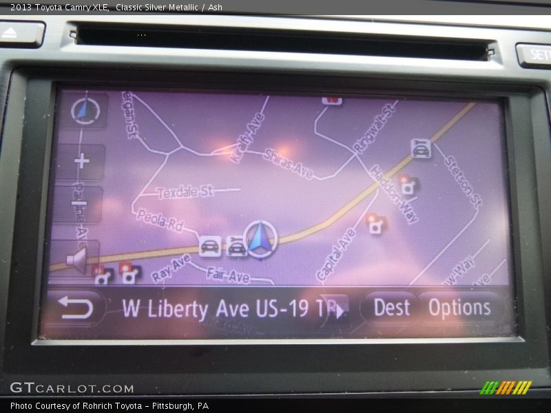 Classic Silver Metallic / Ash 2013 Toyota Camry XLE