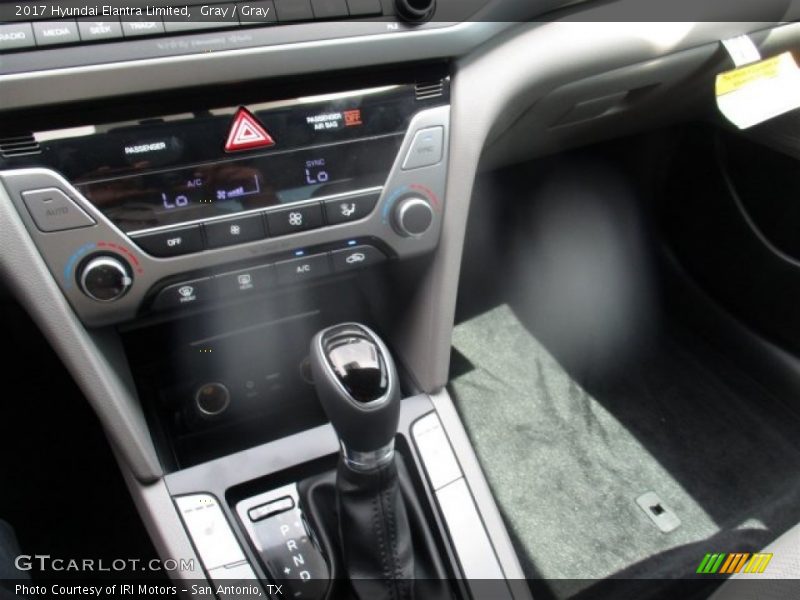 Gray / Gray 2017 Hyundai Elantra Limited