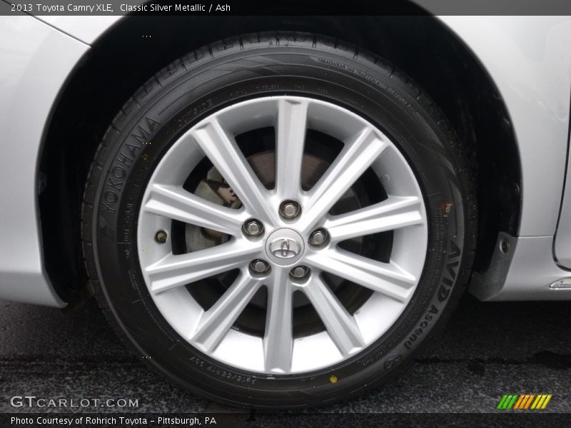 Classic Silver Metallic / Ash 2013 Toyota Camry XLE