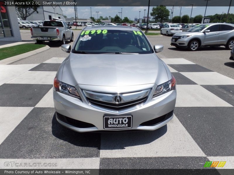 Silver Moon / Ebony 2014 Acura ILX 2.0L