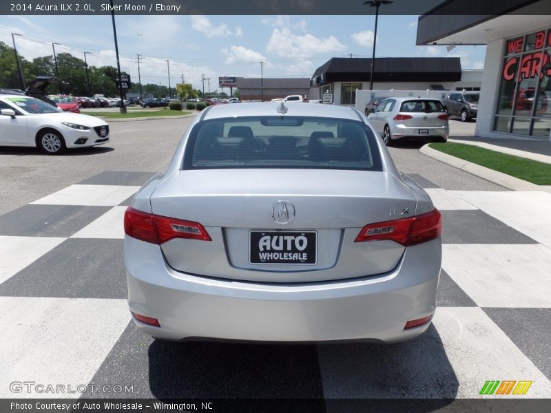 Silver Moon / Ebony 2014 Acura ILX 2.0L