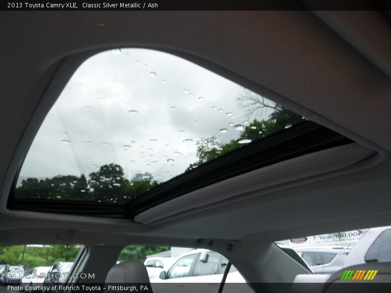 Classic Silver Metallic / Ash 2013 Toyota Camry XLE