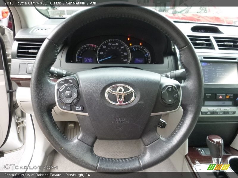 Classic Silver Metallic / Ash 2013 Toyota Camry XLE