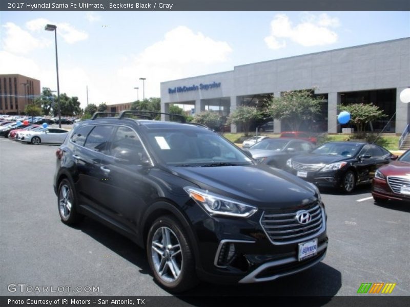 Becketts Black / Gray 2017 Hyundai Santa Fe Ultimate