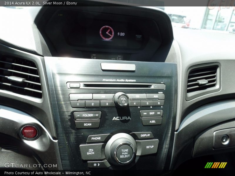 Silver Moon / Ebony 2014 Acura ILX 2.0L