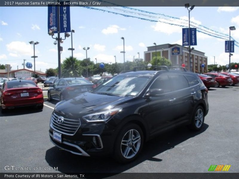 Becketts Black / Gray 2017 Hyundai Santa Fe Ultimate