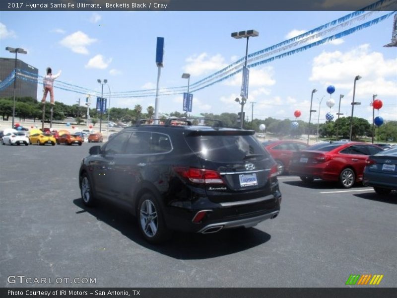 Becketts Black / Gray 2017 Hyundai Santa Fe Ultimate