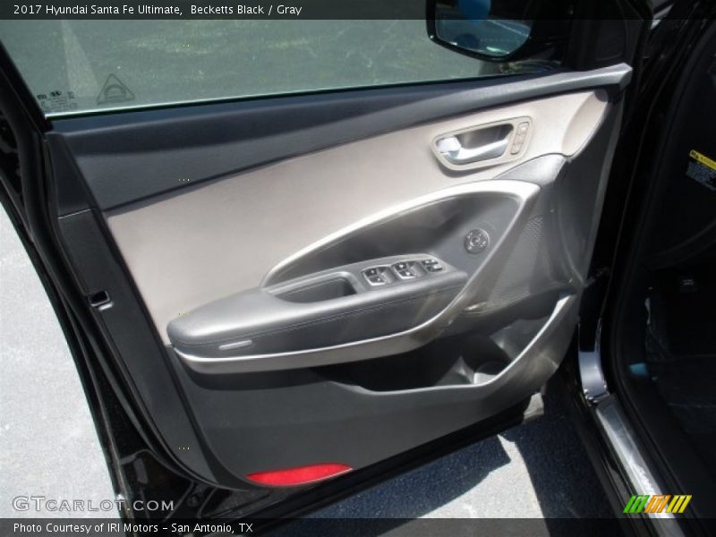 Becketts Black / Gray 2017 Hyundai Santa Fe Ultimate