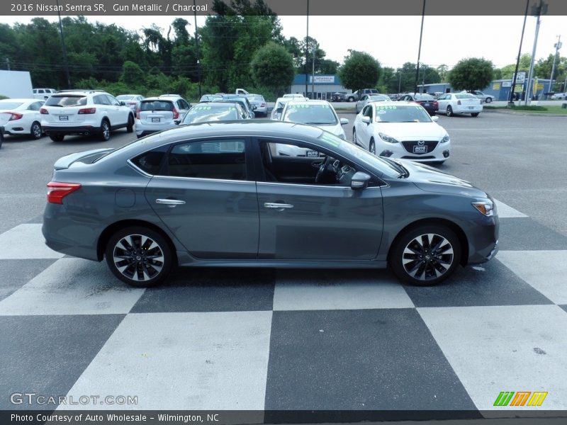 Gun Metallic / Charcoal 2016 Nissan Sentra SR