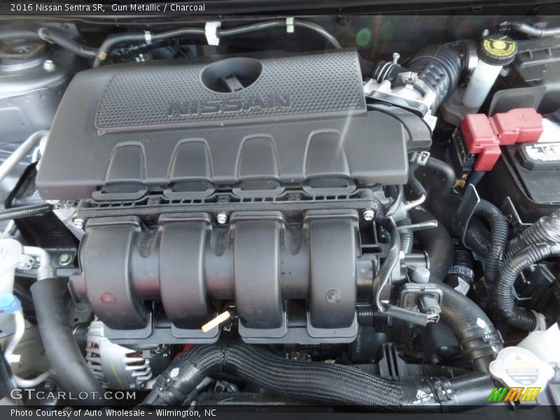 Gun Metallic / Charcoal 2016 Nissan Sentra SR
