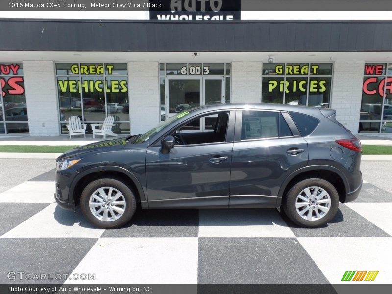 Meteor Gray Mica / Black 2016 Mazda CX-5 Touring