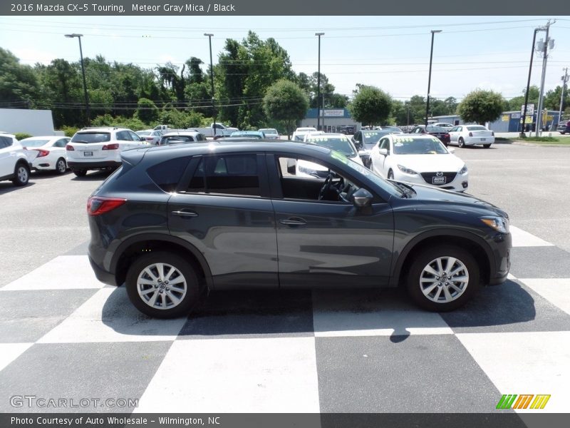 Meteor Gray Mica / Black 2016 Mazda CX-5 Touring
