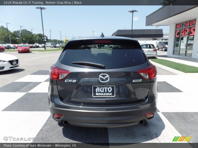 Meteor Gray Mica / Black 2016 Mazda CX-5 Touring