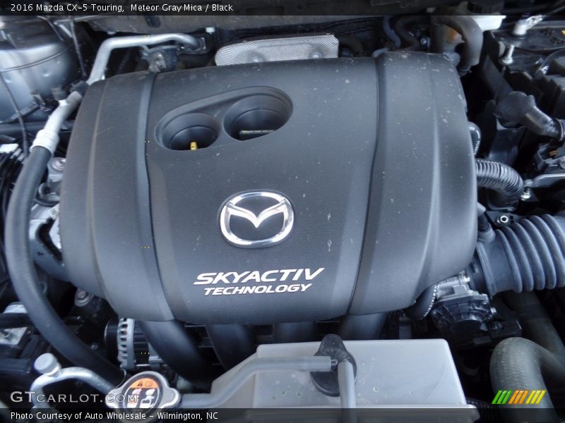 Meteor Gray Mica / Black 2016 Mazda CX-5 Touring