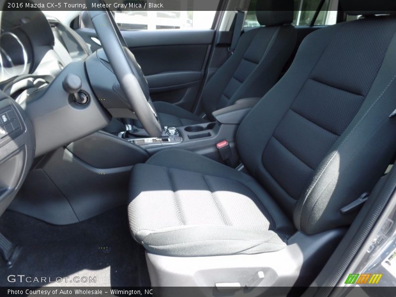 Meteor Gray Mica / Black 2016 Mazda CX-5 Touring