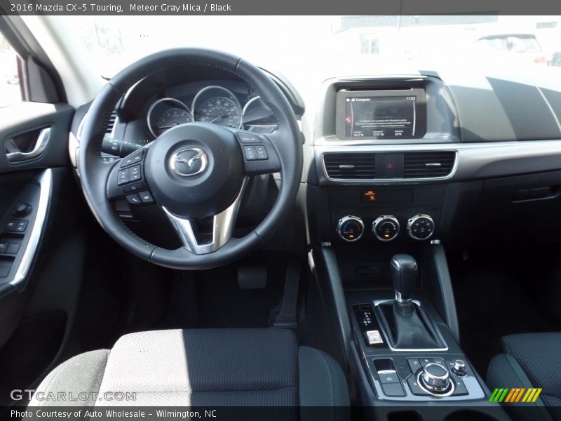 Meteor Gray Mica / Black 2016 Mazda CX-5 Touring