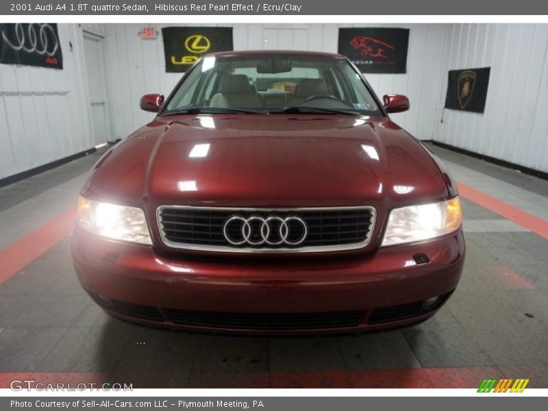 Hibiscus Red Pearl Effect / Ecru/Clay 2001 Audi A4 1.8T quattro Sedan