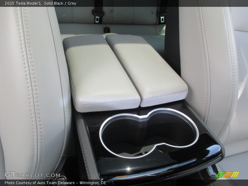 Solid Black / Grey 2015 Tesla Model S