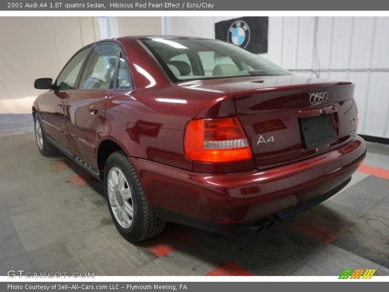 Hibiscus Red Pearl Effect / Ecru/Clay 2001 Audi A4 1.8T quattro Sedan