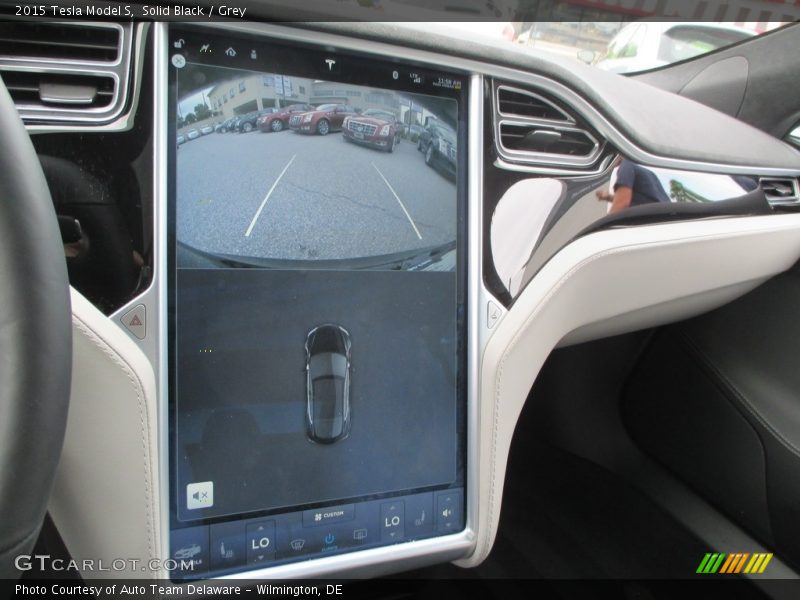 Solid Black / Grey 2015 Tesla Model S