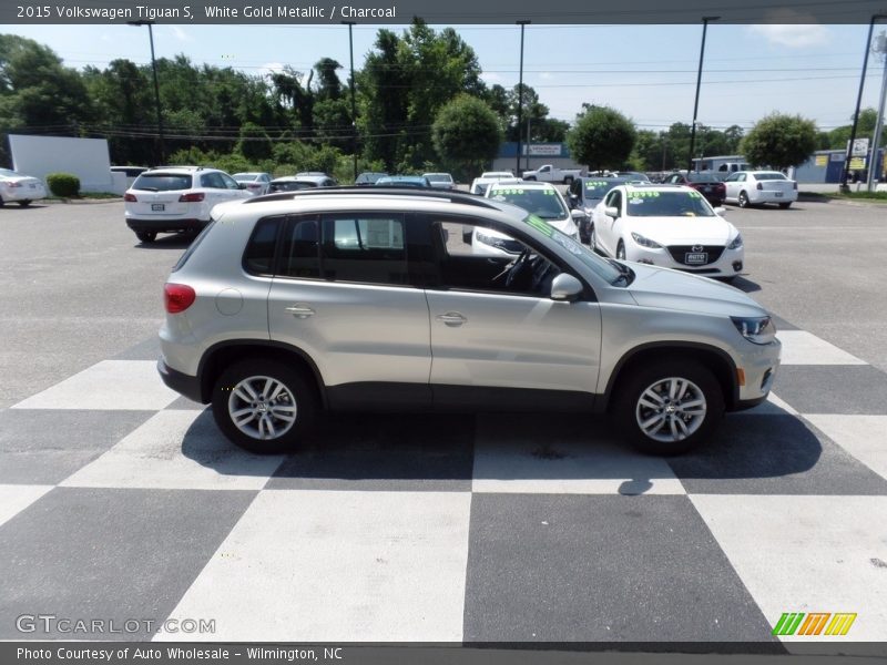 White Gold Metallic / Charcoal 2015 Volkswagen Tiguan S