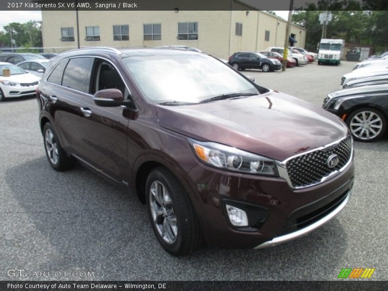 Front 3/4 View of 2017 Sorento SX V6 AWD