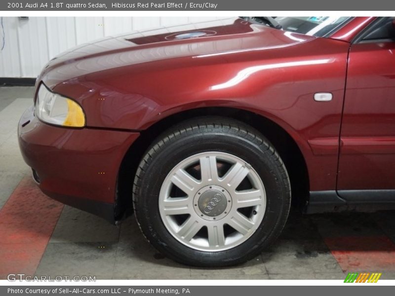 Hibiscus Red Pearl Effect / Ecru/Clay 2001 Audi A4 1.8T quattro Sedan