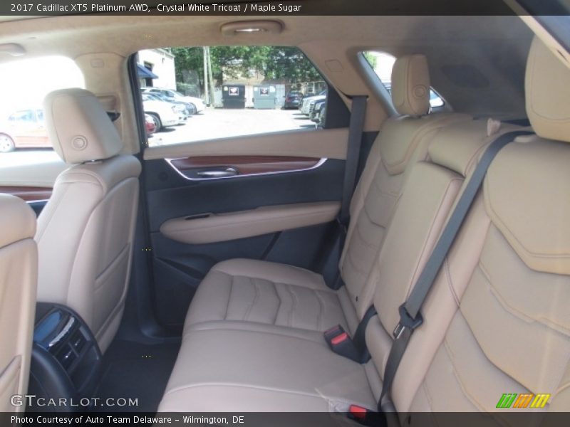 Rear Seat of 2017 XT5 Platinum AWD