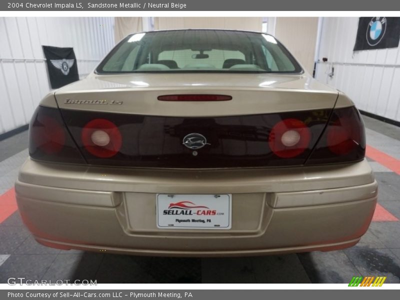 Sandstone Metallic / Neutral Beige 2004 Chevrolet Impala LS