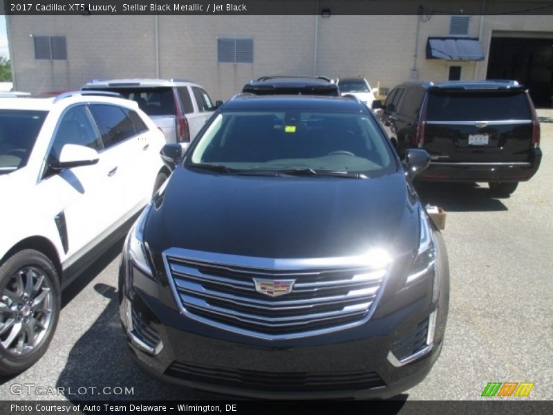 Stellar Black Metallic / Jet Black 2017 Cadillac XT5 Luxury